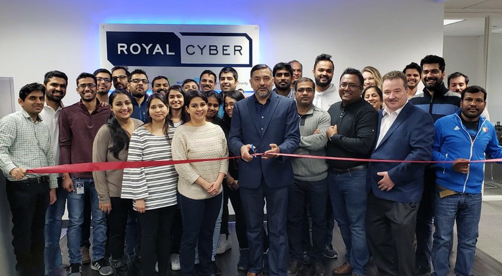 Royal Cyber Ribbon Cutting